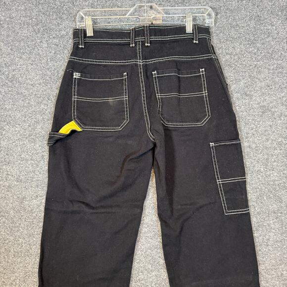 Urban Outfitters Pants Womens 26 Black BDG Carpenter Y2K Grunge Goth Skater - Picture 8 of 9